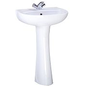 Купить раковина на пьедестале версия белая, воротынск. в Иваново магазин сантехники Суперстрой