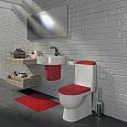 Купить компакт-унитаз best color red, sanita luxe. в Иваново магазин сантехники Суперстрой