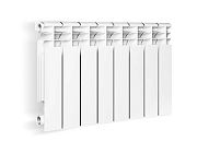 Купить радиатор алюминиевый оазис 350/80 12 сек, oasis. в Иваново магазин сантехники Суперстрой