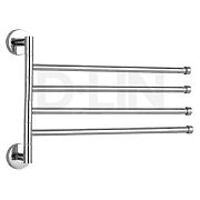 Купить полотенцедержатель поворотный четверной d255100, d-lin. в Иваново магазин сантехники Суперстрой