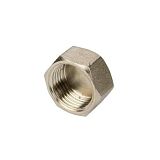 Купить заглушка никель 1 1/4" внутренняя резьба, китай в Иваново магазин сантехники Суперстрой