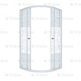 Купить душевая ширма стандарт 90*90 полукруг квадраты,тритон. в Иваново магазин сантехники Суперстрой