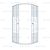 Купить душевая ширма стандарт 90*90 полукруг квадраты,тритон. в Иваново магазин сантехники Суперстрой