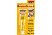 Купить герметик 120032 силиконовый санитарный бесцветный 60гр,soudal. в Иваново магазин сантехники Суперстрой