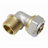 Купить уголок мет пл  16*1/2 наружная резьба, aqualink. в Иваново магазин сантехники Суперстрой