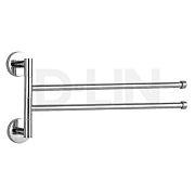 Купить вешалка поворотная двойная d253100, d-lin. в Иваново магазин сантехники Суперстрой