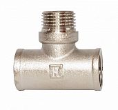 Купить тройник никель 3/4 г/ш/г,китай в Иваново магазин сантехники Суперстрой