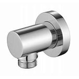 Купить настенный кронштейн 0053 для соединения  душевого шланга (круг),kaiser в Иваново магазин сантехники Суперстрой