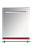 Купить зеркало  джулия - 65  с полочкой 12 мм красное, misty. в Иваново магазин сантехники Суперстрой