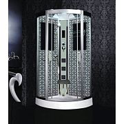 Купить душевая кабина 90*90 ng-7715w н/п ,г/м,серебро, niagara. в Иваново магазин сантехники Суперстрой