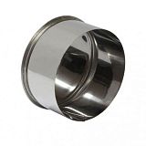 Купить заглушка нержавеющая сталь d-110 мм, россия. в Иваново магазин сантехники Суперстрой