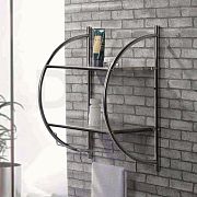 Купить полка настенная металл  для полотенец d201901, d-lin. в Иваново магазин сантехники Суперстрой