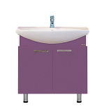 Купить тумба джулия - 85 сиреневая,misty. в Иваново магазин сантехники Суперстрой
