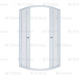 Купить душевая ширма риф 90*90 полук (грейс),тритон. в Иваново магазин сантехники Суперстрой