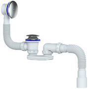 Купить обвязка s122e д/ванны с гибкой трубой,unicorn. в Иваново магазин сантехники Суперстрой