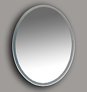 Купить 4 неон - зеркало led  600х800 сенсор на корпусе  (овальное),misty в Иваново магазин сантехники Суперстрой