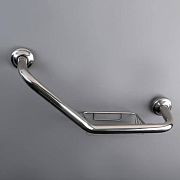 Купить поручень 8009 для ванны  с мыльницей,sms. в Иваново магазин сантехники Суперстрой