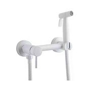 Купить смеситель а57503-8 с гигиенической лейкой, белый fashum. в Иваново магазин сантехники Суперстрой