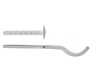 Купить кронштейн для радиатора (белый) анкерный 17см, китай. в Иваново магазин сантехники Суперстрой