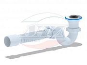 Купить сифон е115 для поддона с гофрой, ани. в Иваново магазин сантехники Суперстрой