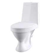 Купить компакт-унитаз прайм белый, santeri. в Иваново магазин сантехники Суперстрой