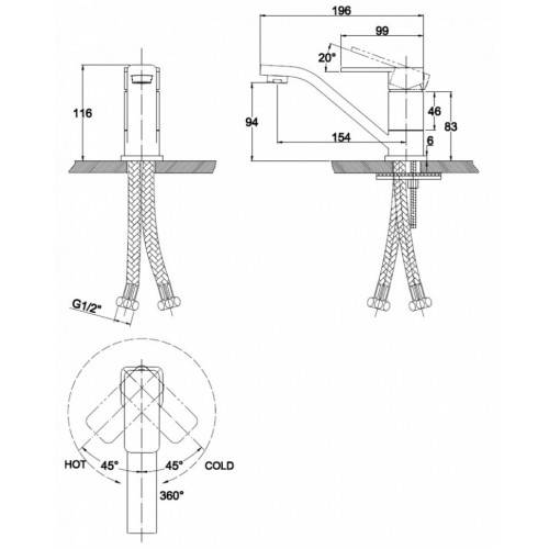Купить смеситель для кухни (15см) sonat 34010,kaiser в Иваново магазин сантехники Суперстрой