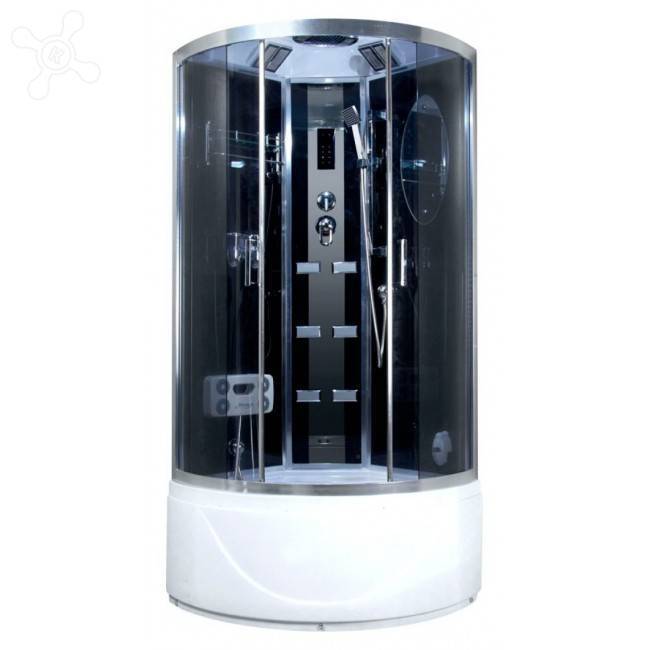 Купить душевая кабина 90*90 ng-908-01s в/п,тс,г/м,с баней, niagara в Иваново магазин сантехники Суперстрой