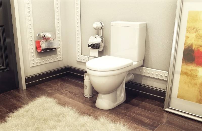 Купить компакт-унитаз неро люкс белый мультилифт, дюропласт, rosa. в Иваново магазин сантехники Суперстрой