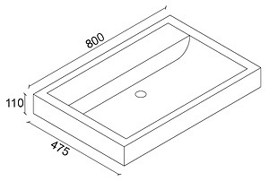 Купить тумба венера - 80  с 2 ящиками, белая ,misty. в Иваново магазин сантехники Суперстрой