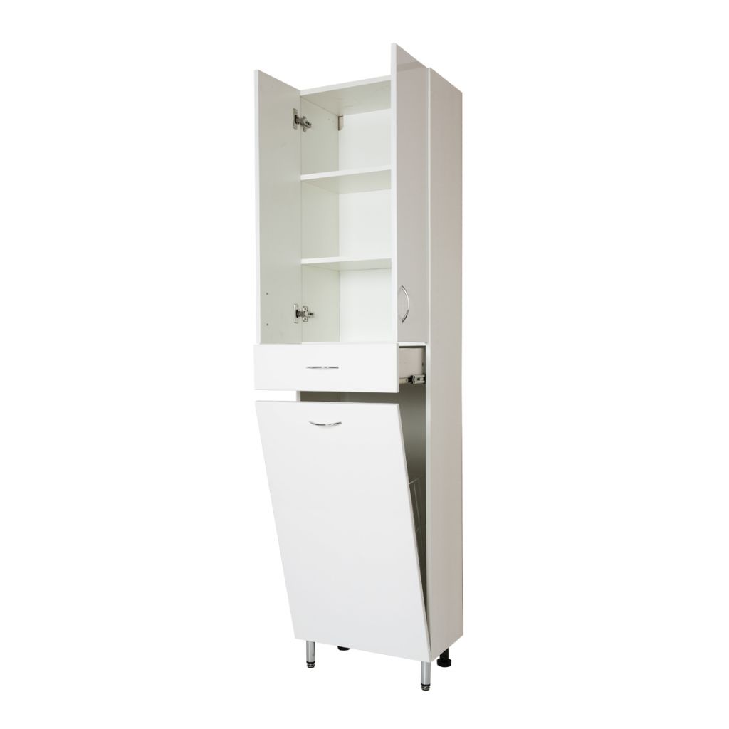 Купить пенал 480 с корзиной, aqualine. в Иваново магазин сантехники Суперстрой