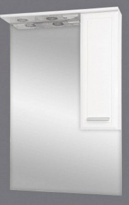 Купить зеркало-шкаф стелла-65 правое, свет, misty. в Иваново магазин сантехники Суперстрой