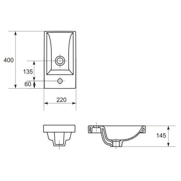 Купить тумба комо-40+рак. сомо-40, aqualine. в Иваново магазин сантехники Суперстрой