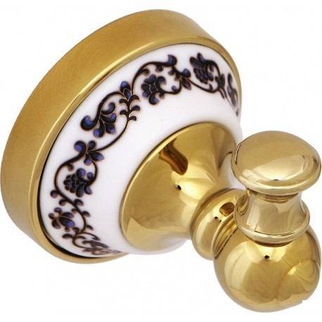 Купить крючок одинарный fx-78505g bogema gold, fixsen. в Иваново магазин сантехники Суперстрой