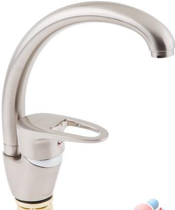 Купить смеситель для кухни 8g4-a180 kh сатин, g-lauf. в Иваново магазин сантехники Суперстрой