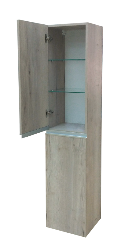 Купить пенал кантри - 35  подвесной левый,misty. в Иваново магазин сантехники Суперстрой