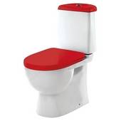 Купить компакт-унитаз best color red, sanita luxe. в Иваново магазин сантехники Суперстрой