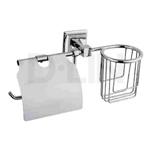 Купить держатель для туалетной бумаги и дезодоранта d242130, d-lin. в Иваново магазин сантехники Суперстрой