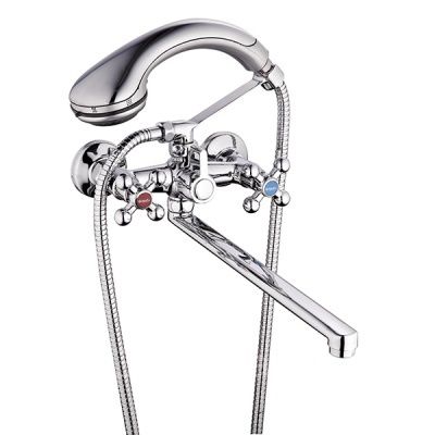 Купить смеситель для ванны с душем qml7-a856, g-lauf. в Иваново магазин сантехники Суперстрой