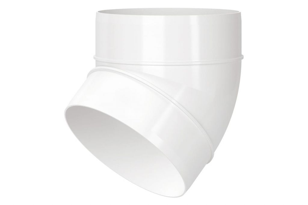 Купить колено круглое 45, d100, россия. в Иваново магазин сантехники Суперстрой