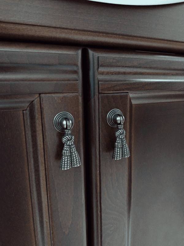 Купить тумба римини -105 напол, орех + рак. стиль-1050, misty. в Иваново магазин сантехники Суперстрой