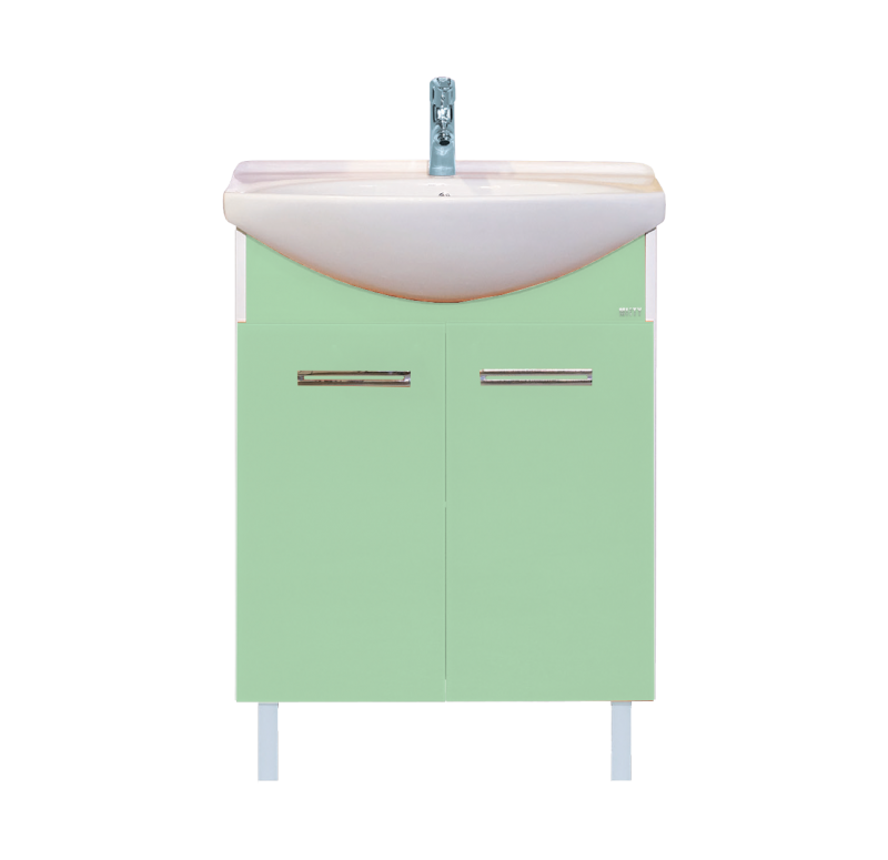 Купить тумба джулия - 65 салатовая ,misty. в Иваново магазин сантехники Суперстрой