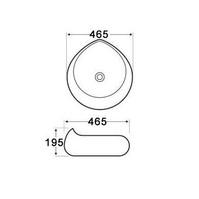 Купить раковина 7220(3024), melana. в Иваново магазин сантехники Суперстрой