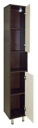 Купить пенал браво - 30  правый комбинированный, misty. в Иваново магазин сантехники Суперстрой