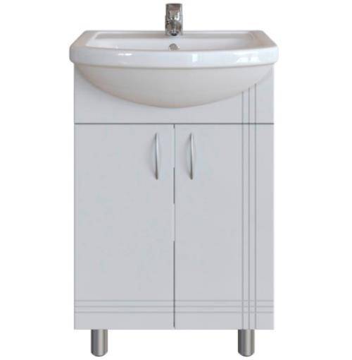 Купить тумба вольга-50 + умывальник акватон-50, sanstar в Иваново магазин сантехники Суперстрой