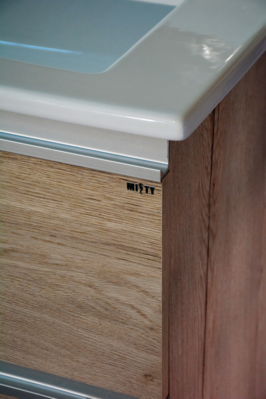 Купить тумба кантри - 85 подвесная с 2 ящ.,misty. в Иваново магазин сантехники Суперстрой