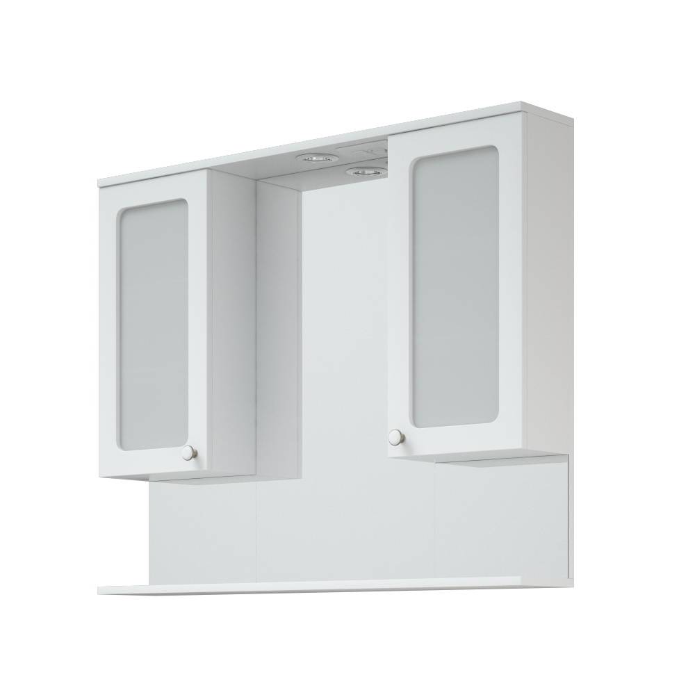 Купить зеркало-шкаф прованс-105 свет, corozo. в Иваново магазин сантехники Суперстрой