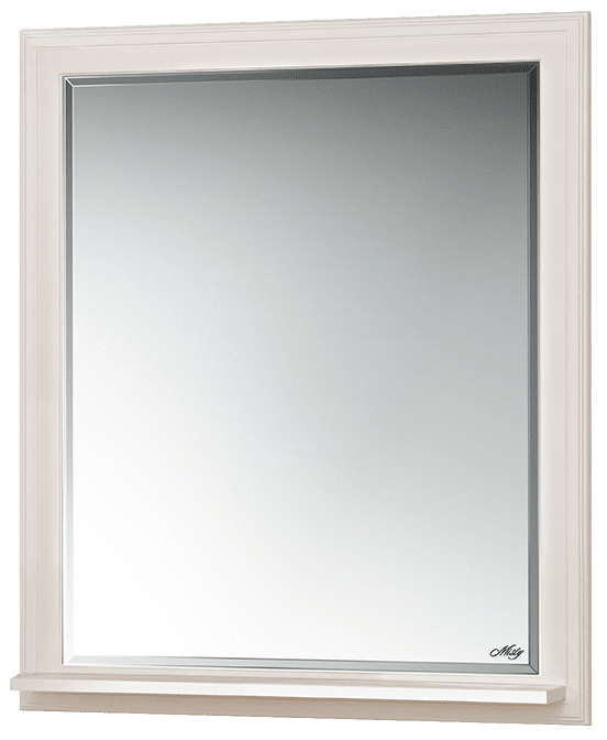 Купить зеркало шармель-80 светло-бежевая эмаль, misty. в Иваново магазин сантехники Суперстрой