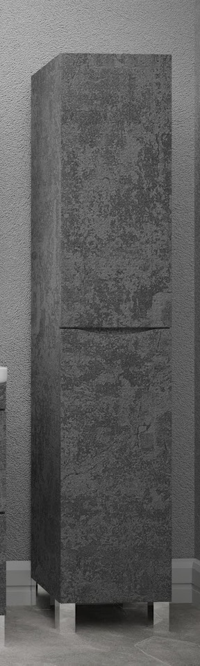 Купить пенал урсула-35l бетон грей ,stella polar. в Иваново магазин сантехники Суперстрой