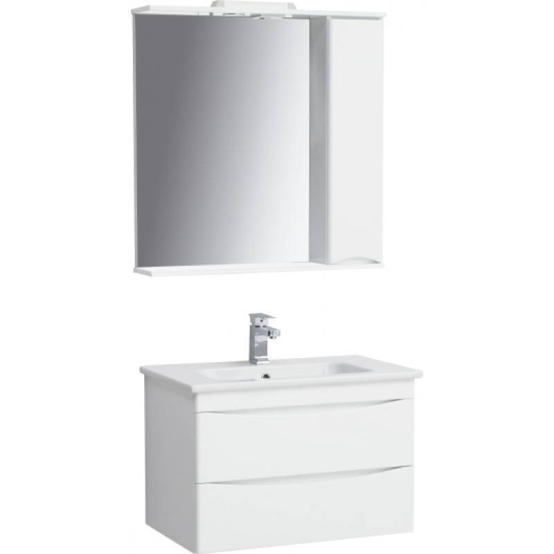 Купить тумба smile 60 подвес, 2/ящ, sanstar в Иваново магазин сантехники Суперстрой