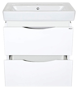Купить тумба венера - 70, с 2 ящиками белая , misty. в Иваново магазин сантехники Суперстрой